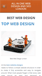 Mobile Screenshot of bestwebdesignlondon.com